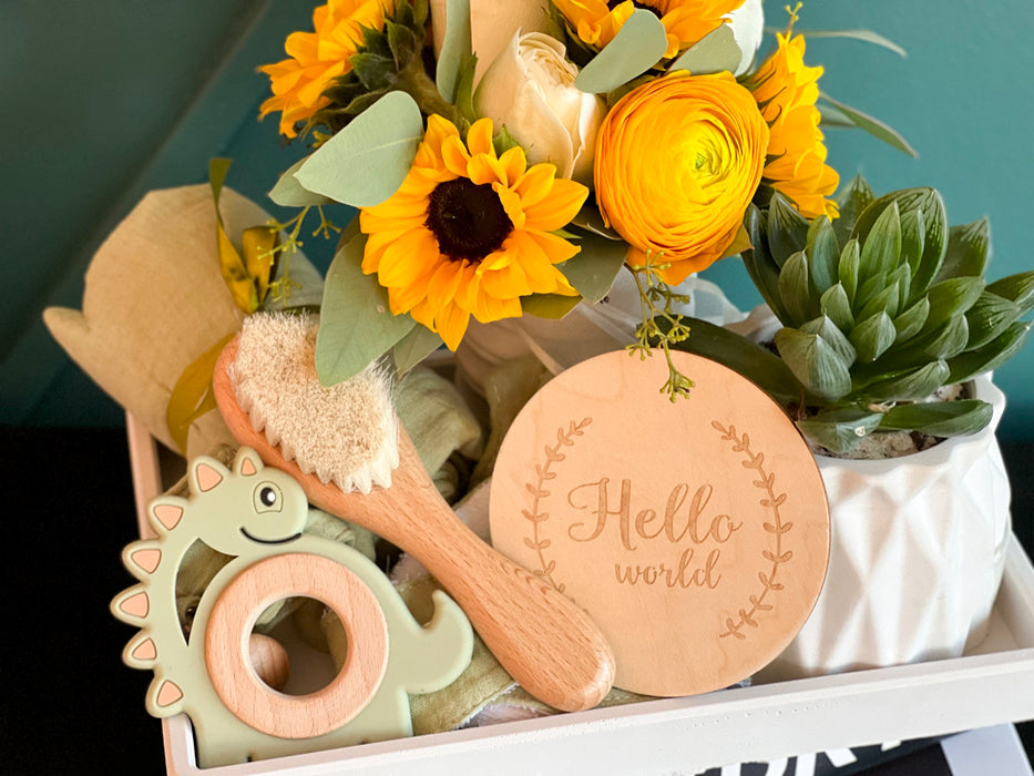 "Welcome New Baby" Gift Set
