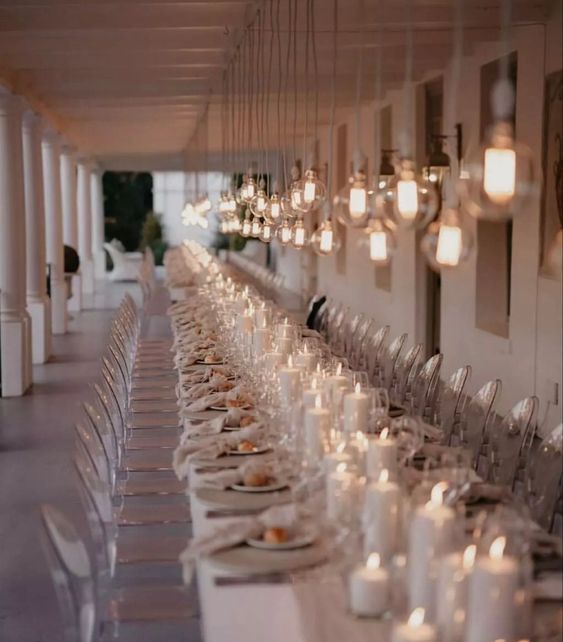 100 candles Set - RENTAL