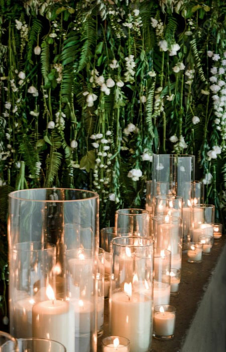 100 candles Set - RENTAL