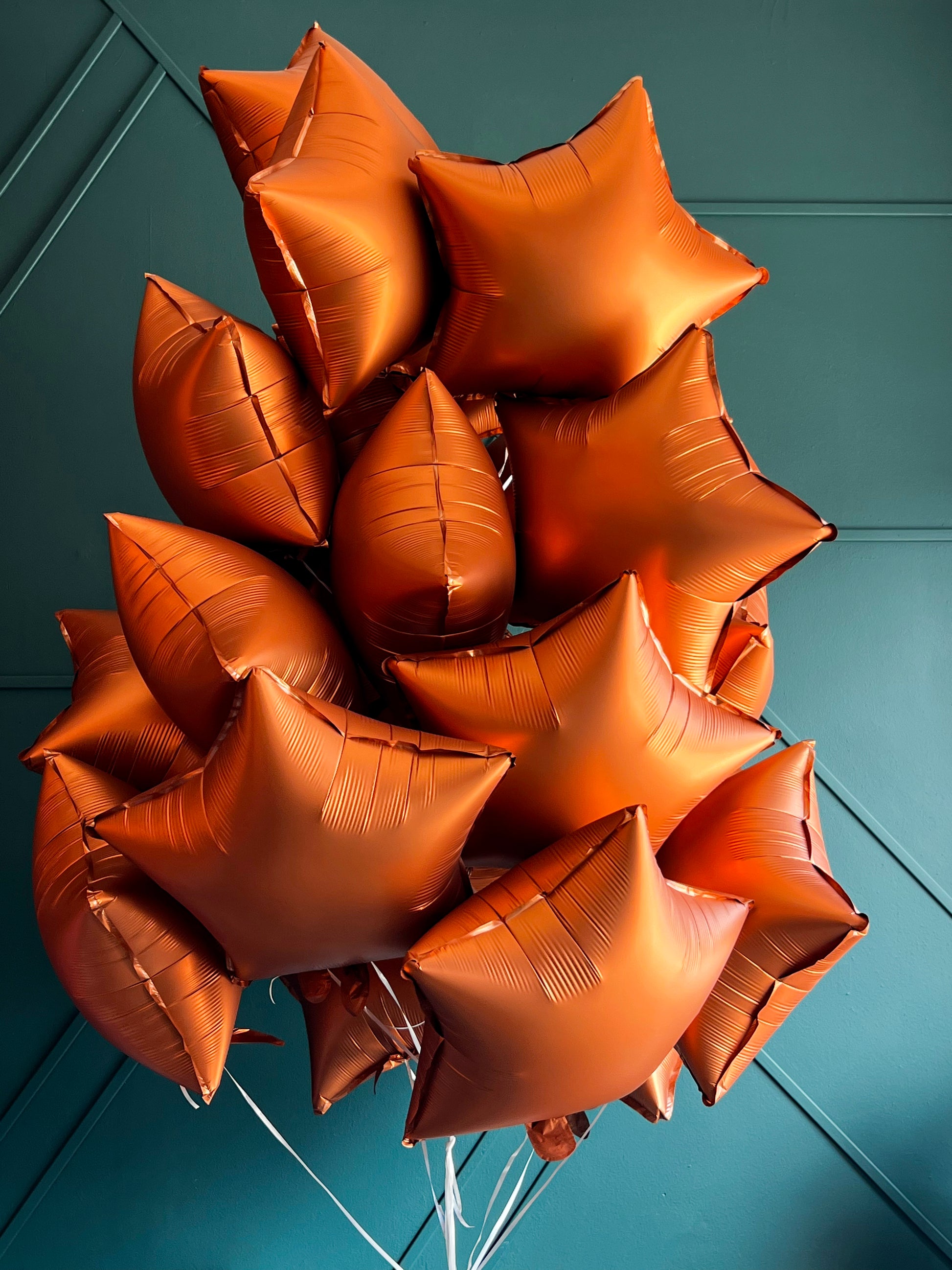 2 dozen bronze balloon bouquet for delivery in Miami
