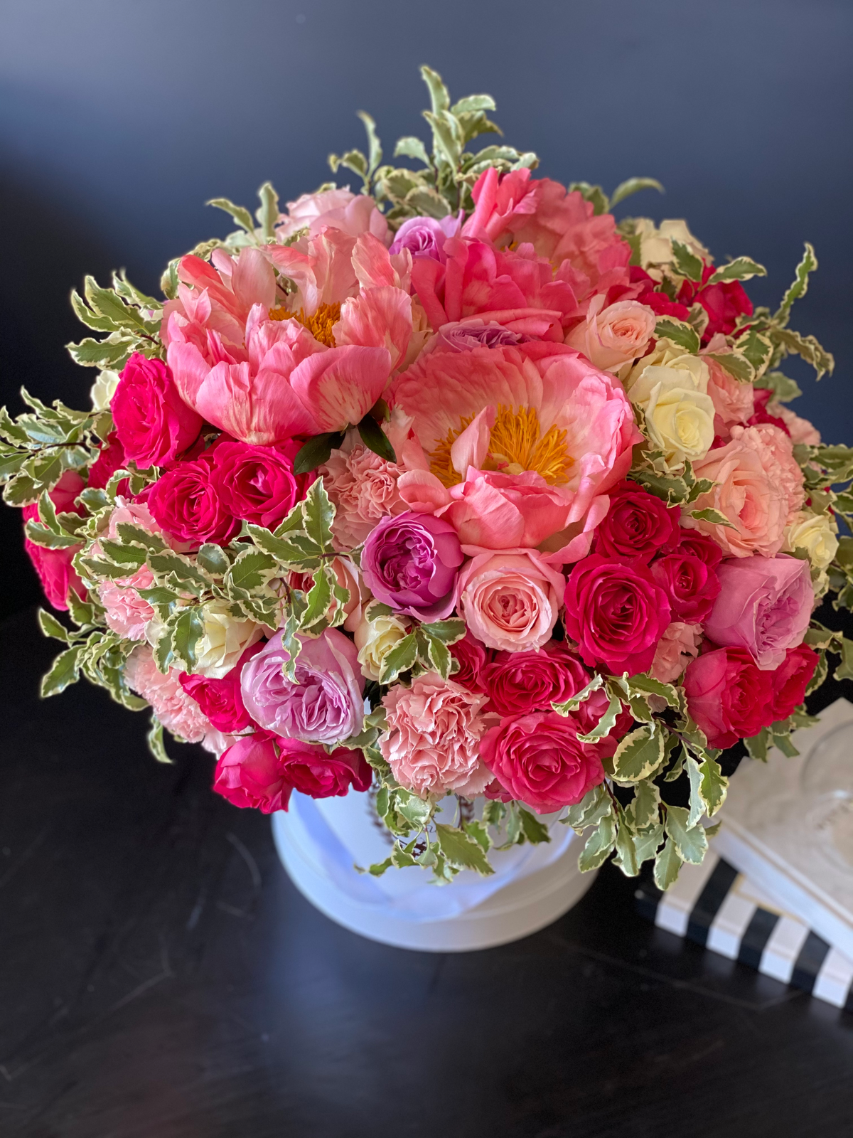 A thoughtful floral arrangement to share a message