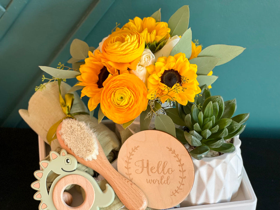 "Welcome New Baby" Gift Set