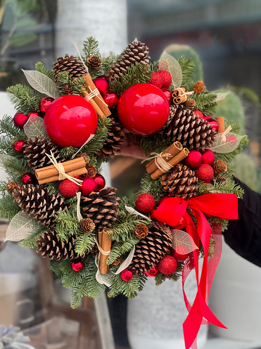 Royal Red Wreath