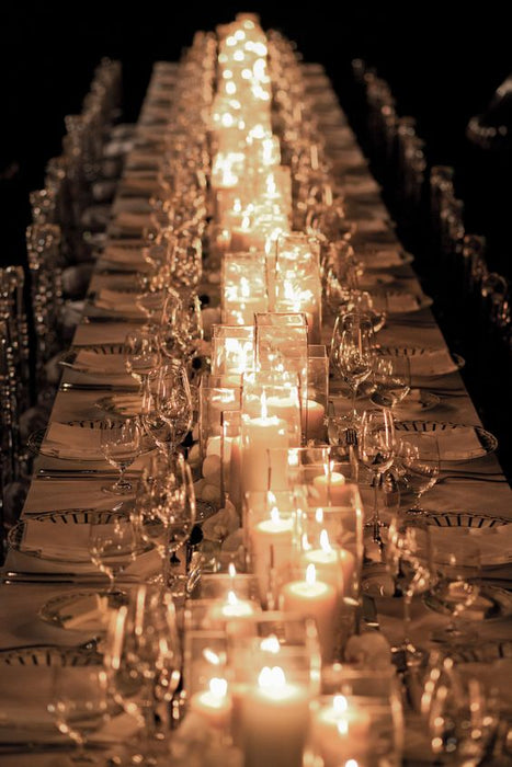 100 candles Set - RENTAL