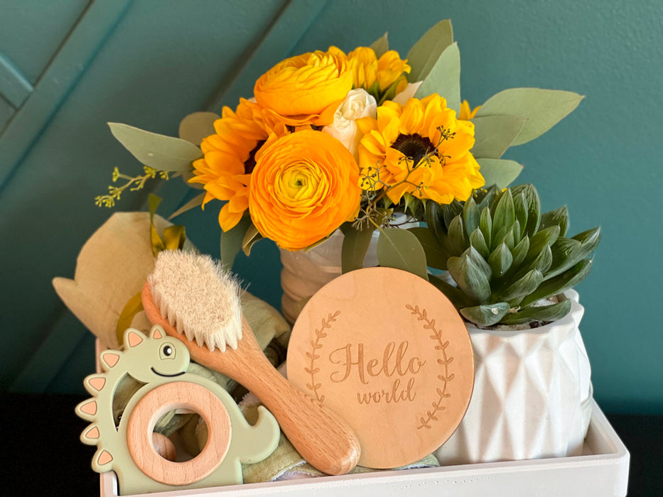 "Welcome New Baby" Gift Set