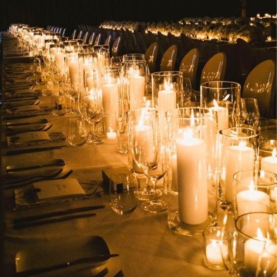 100 candles Set - RENTAL
