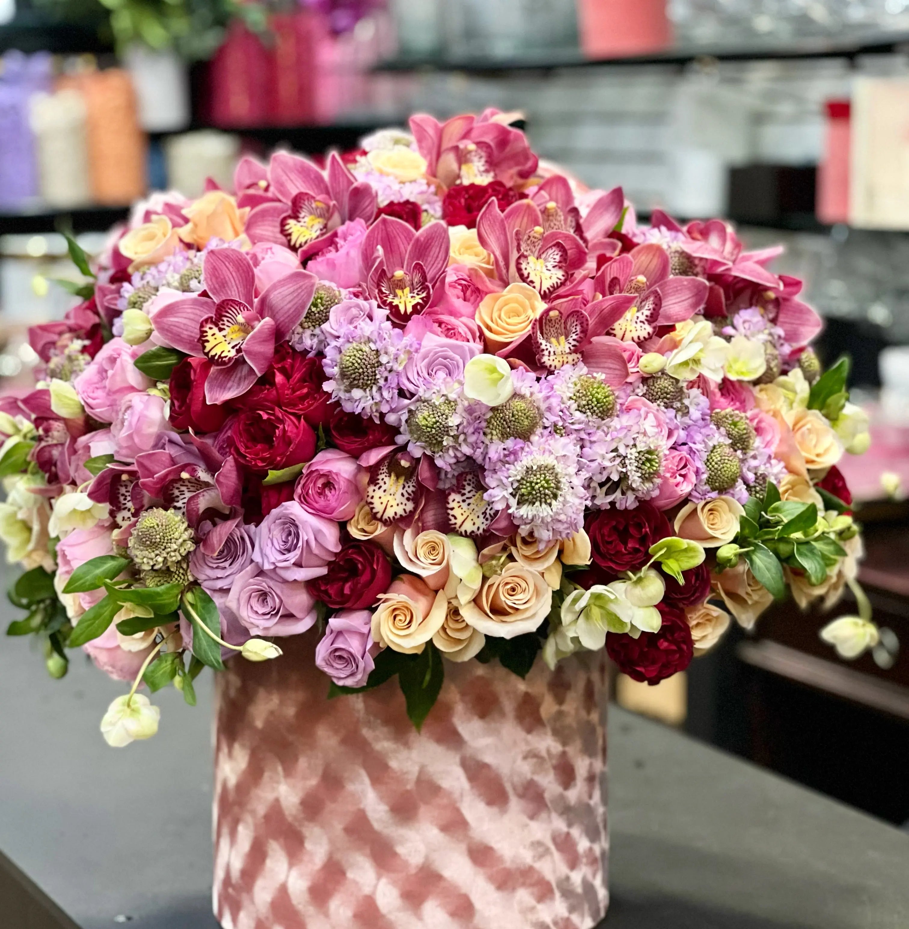 Designer's Choice Flower Arrangement buy online Luxury Flowers Miami