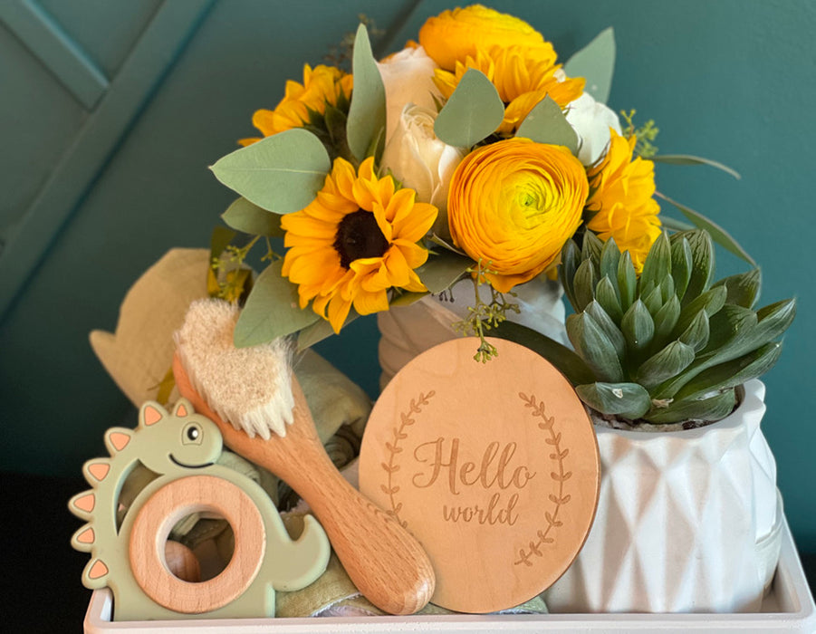 "Welcome New Baby" Gift Set
