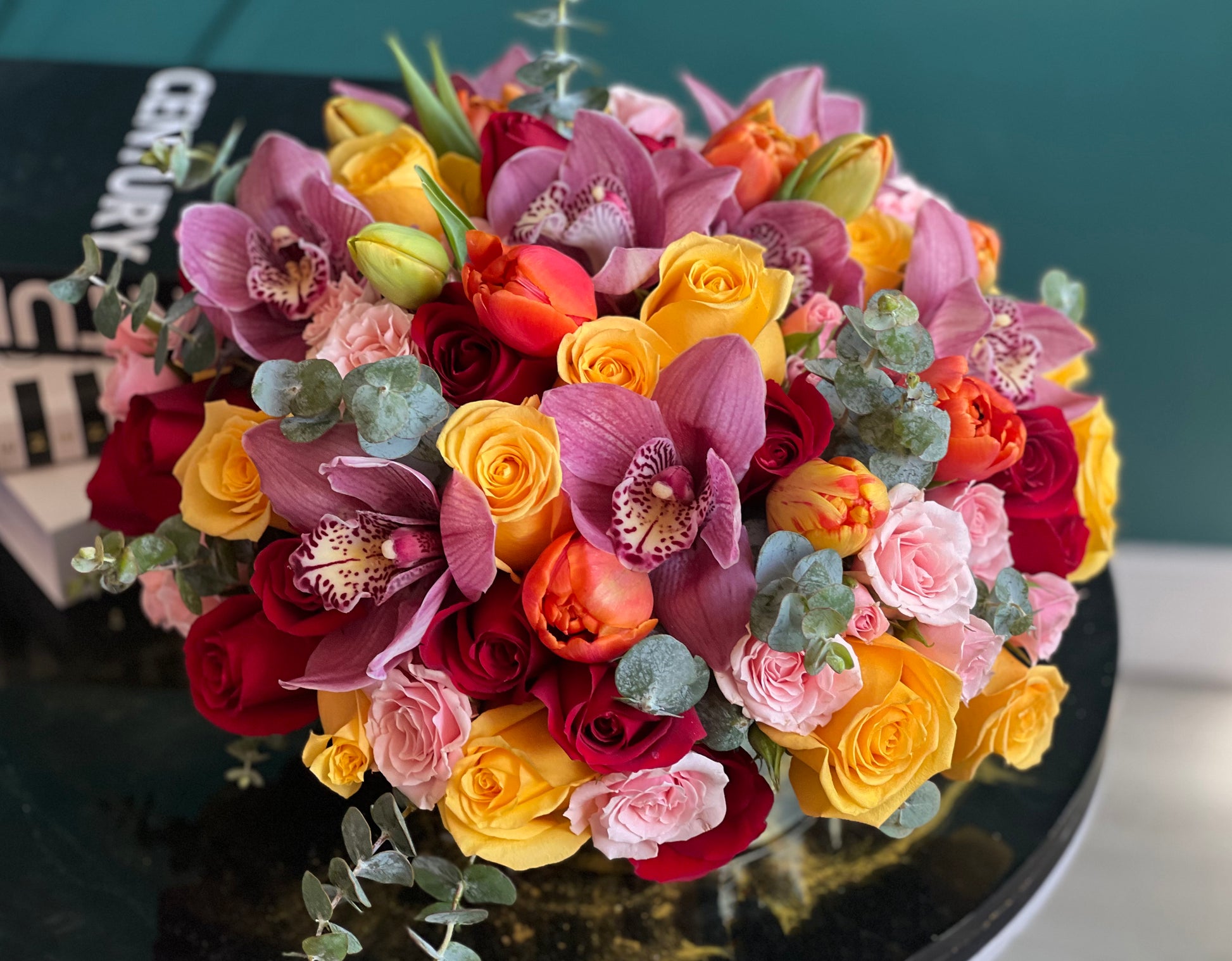 Bright Beauty Luxury Flower Arrangement -Luxury Flowers Miami