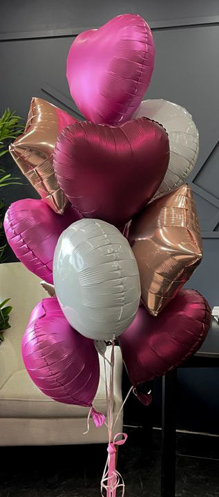 Elegant assorted balloon bouquet for parties and special occasions