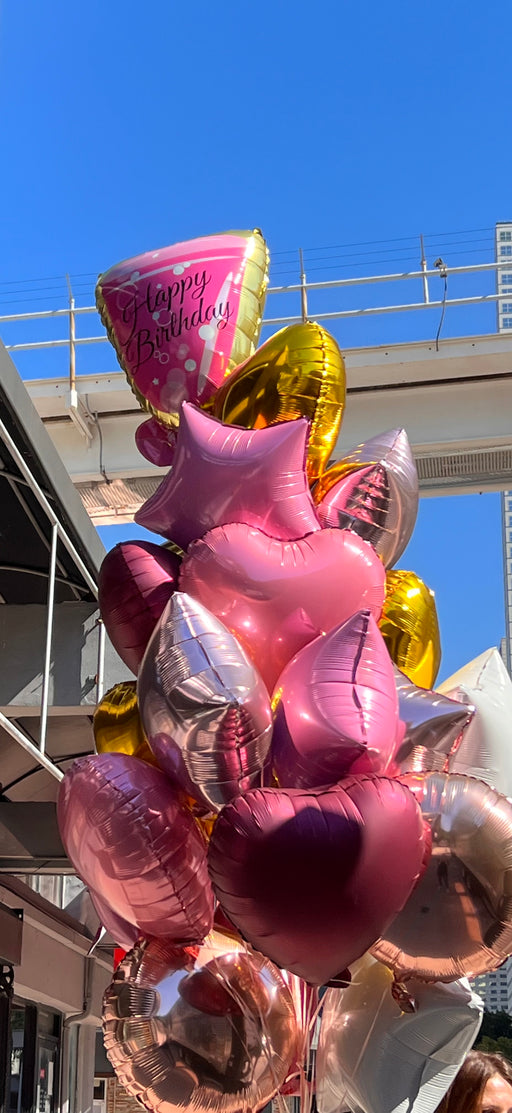 Happy Birthday large balloon bouquet for delivery in Miami