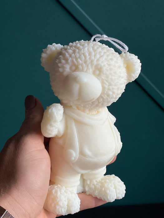 Scented large candle. Tatty Teddy  Candle, Unique large Candle.