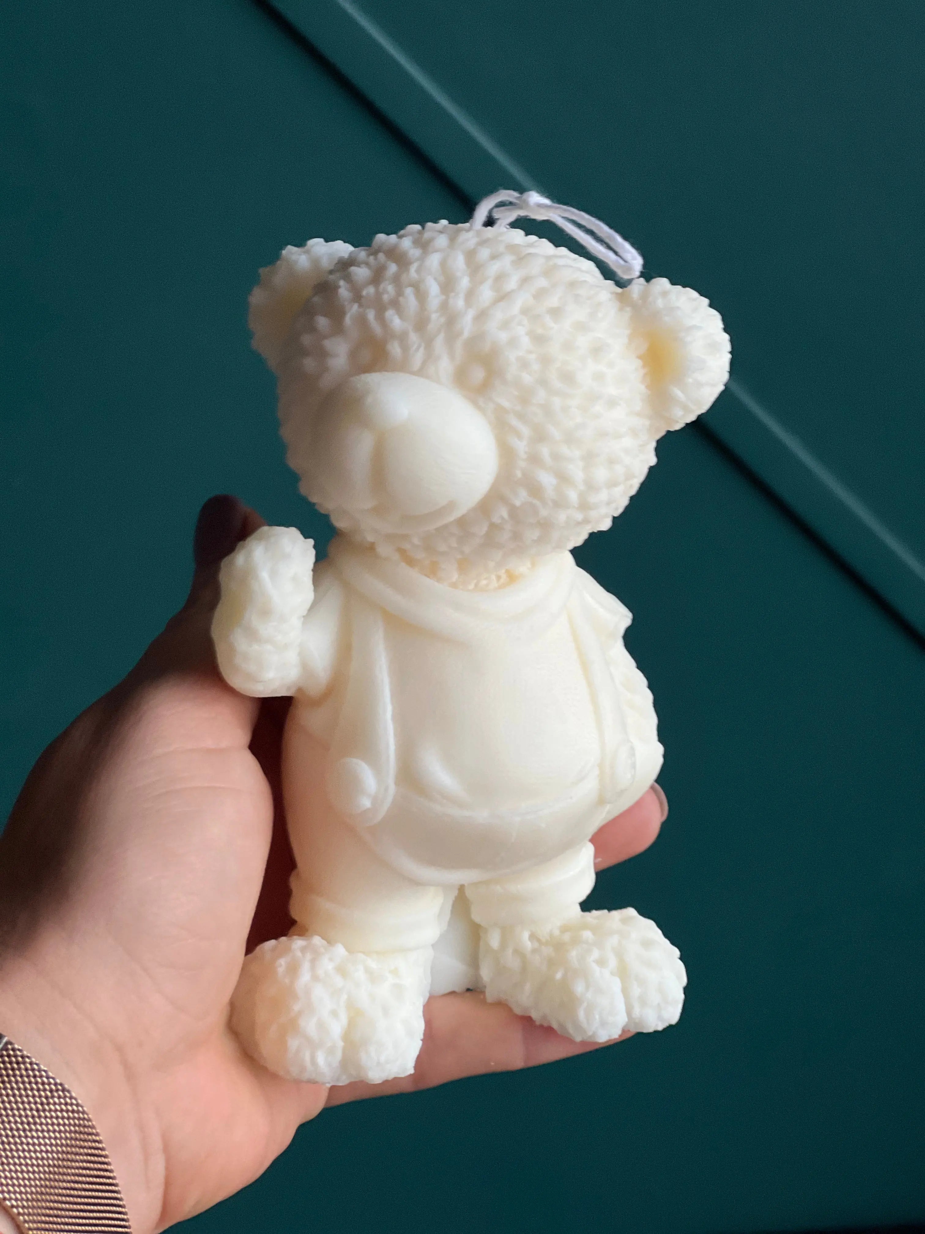 Tatty Teddy Candle | Teddy Bear Candle | Handmade Soy Wax Bear Candle buy online Luxury Flowers Miami