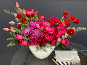 Velvet Bloom | Luxury Mixed Flower Arrangement buy online Luxury Flowers Miami