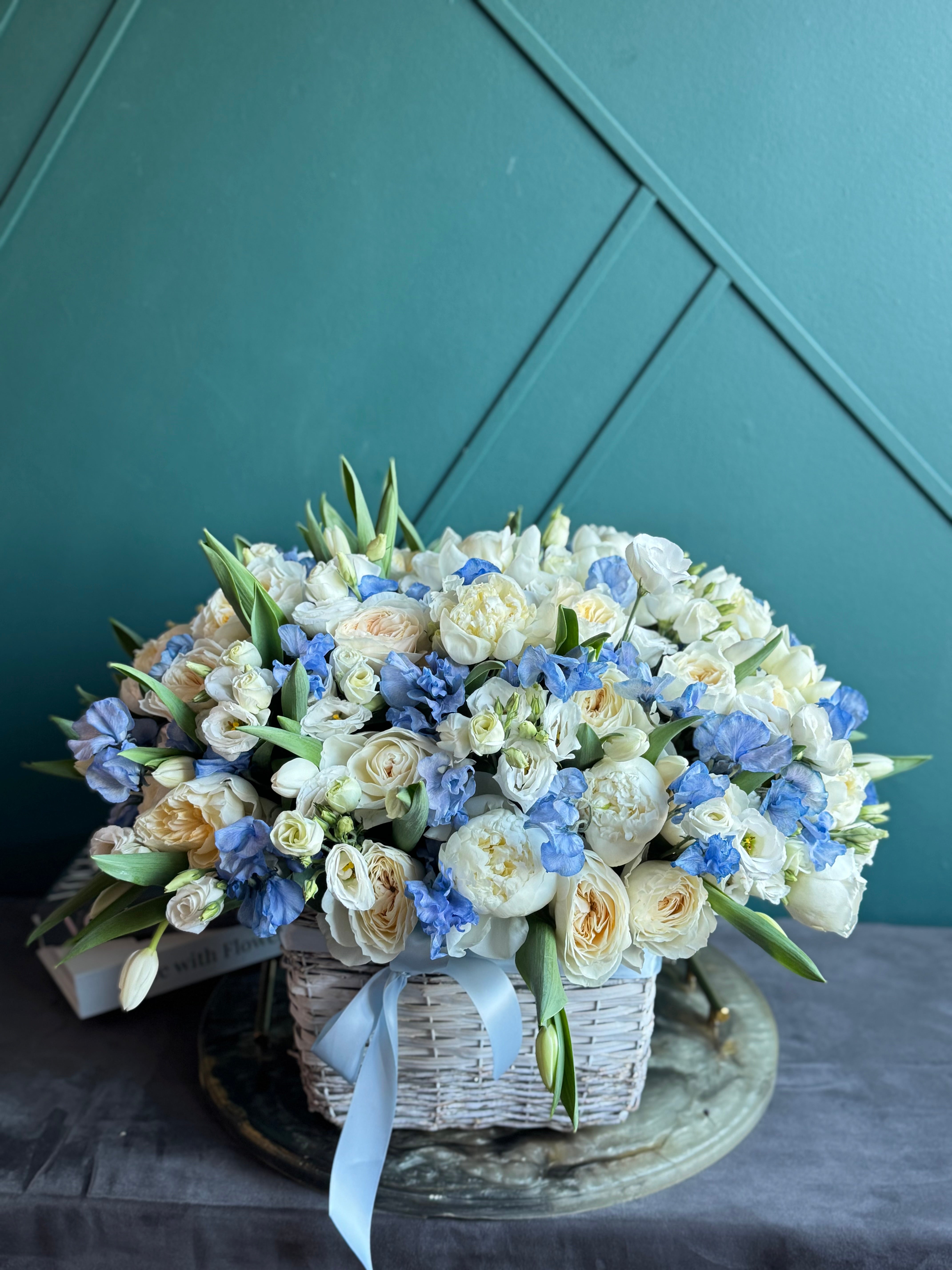 The Grand Garden — Luxury Peony & Garden Rose Basket
