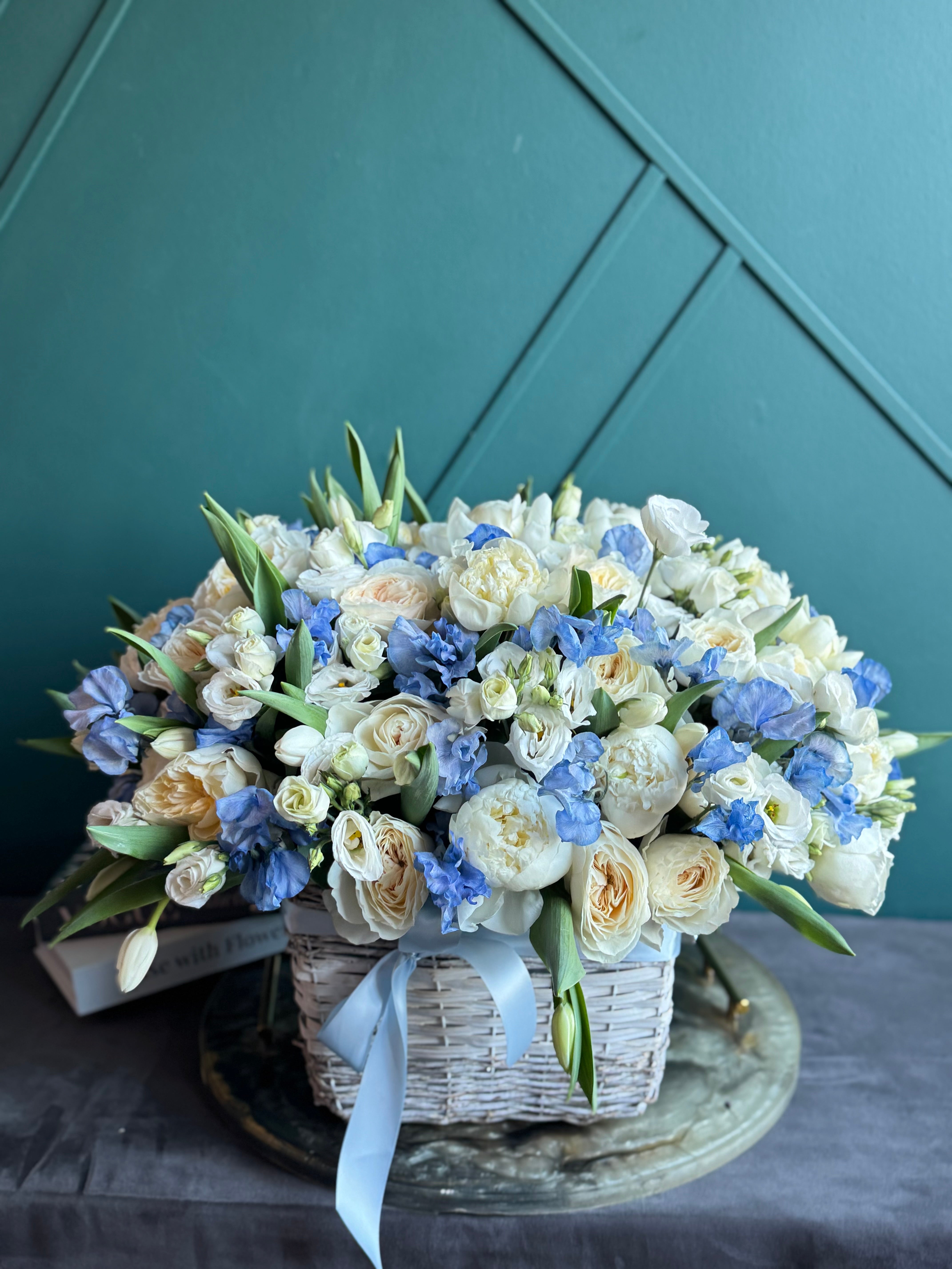 The Grand Garden — Luxury Peony & Garden Rose Basket