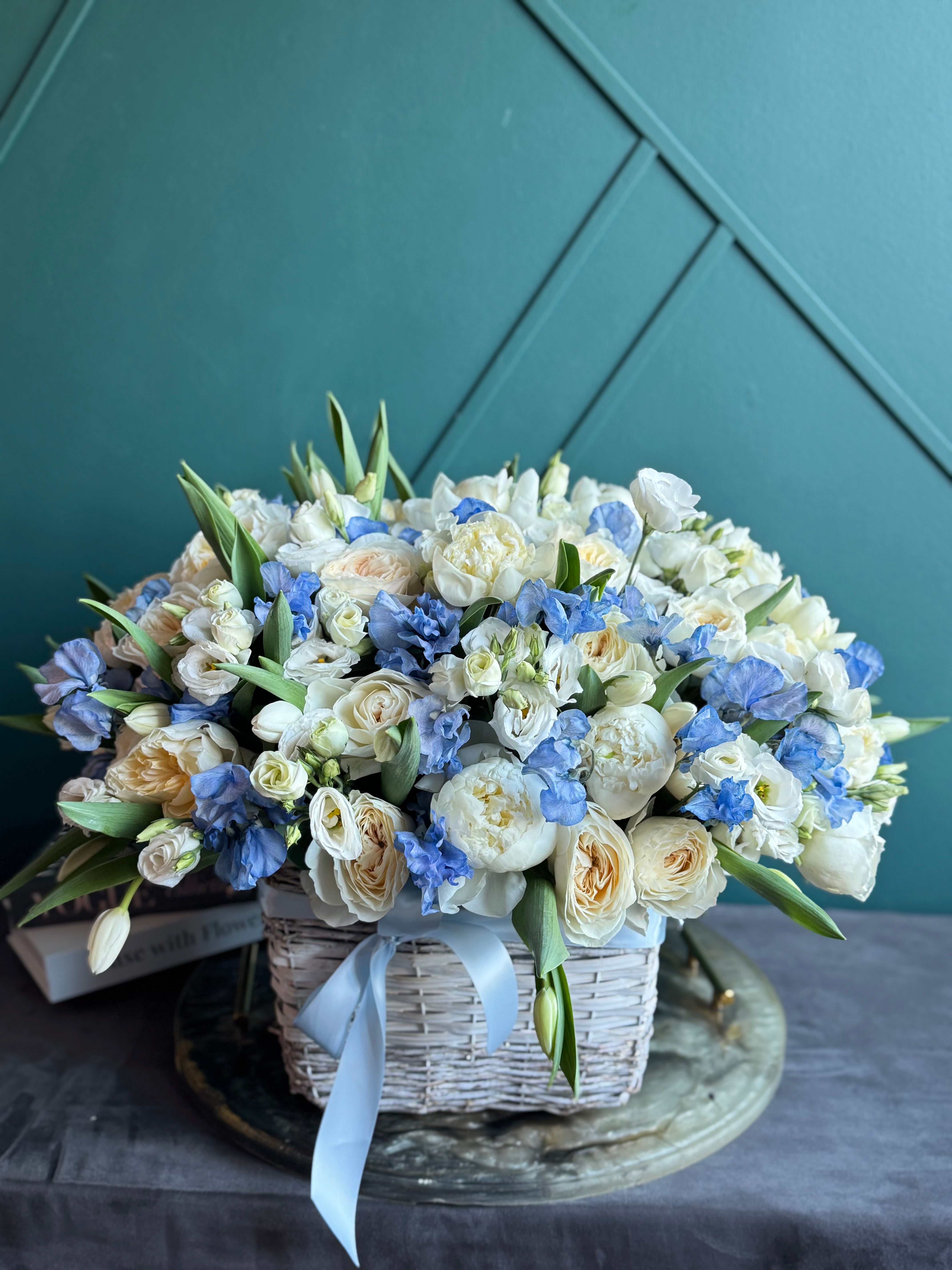 The Grand Garden — Luxury Peony & Garden Rose Basket