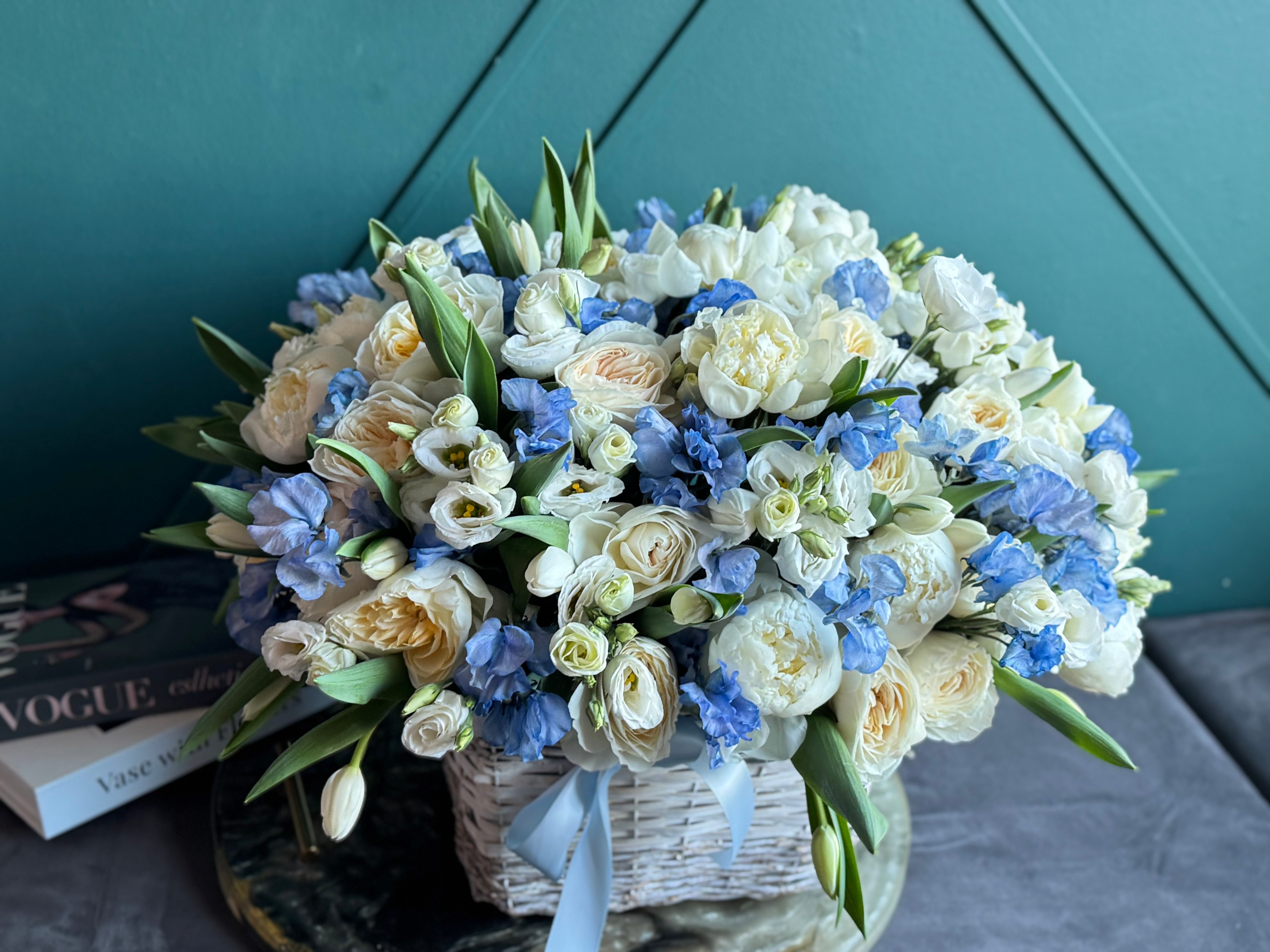 The Grand Garden — Luxury Peony & Garden Rose Basket