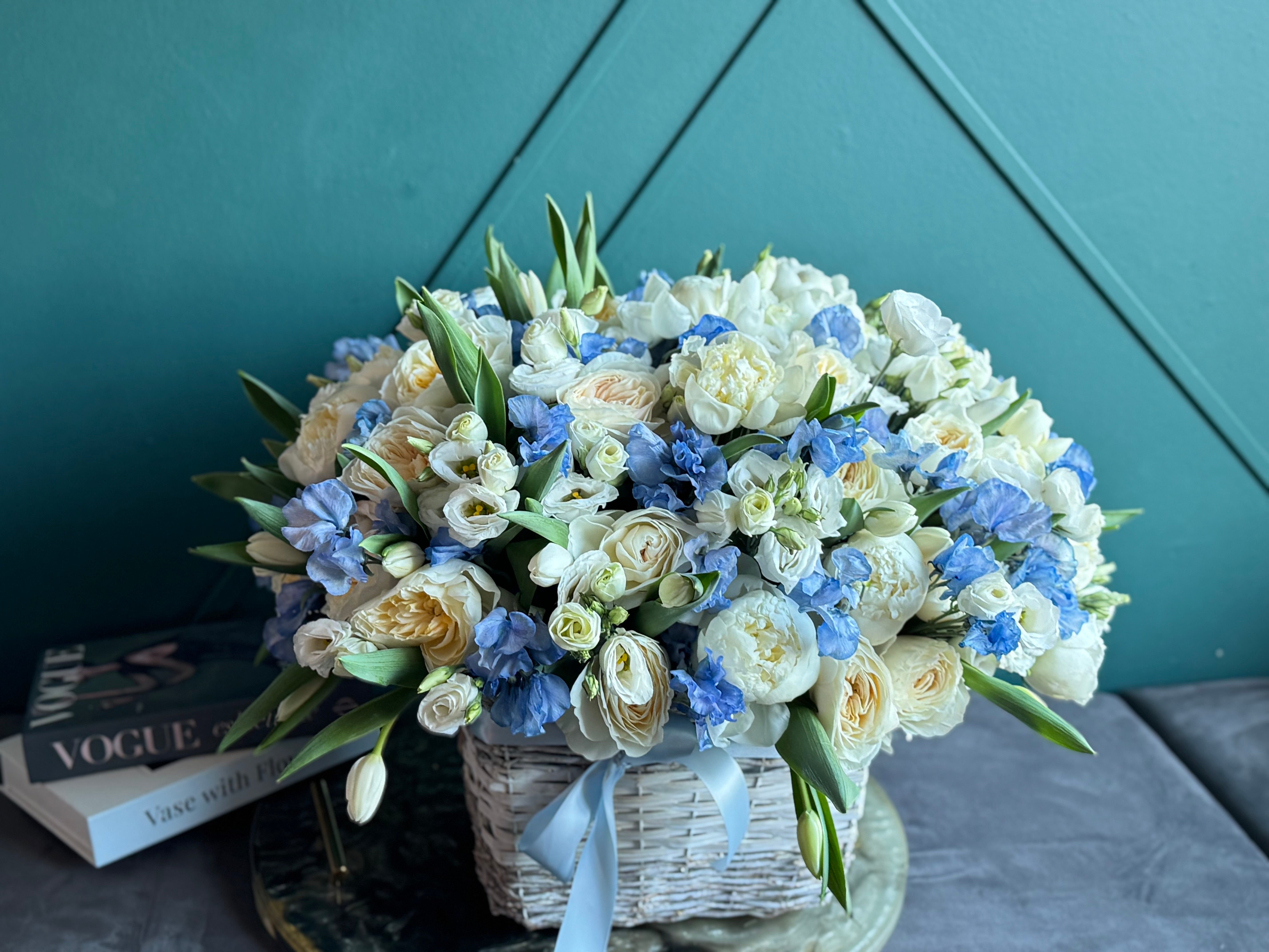 The Grand Garden — Luxury Peony & Garden Rose Basket