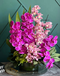 Phalaenopsis & Cymbidium | Luxury Orchid Design Miami buy online Luxury Flowers Miami