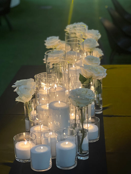 100 candles Set - RENTAL