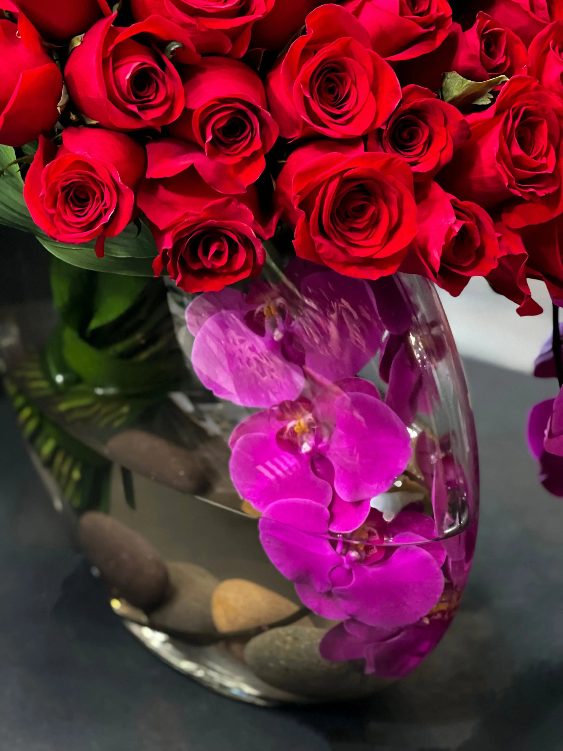 Love Waterfall | Luxury Roses and Orchids Miami buy online Luxury Flowers Miami