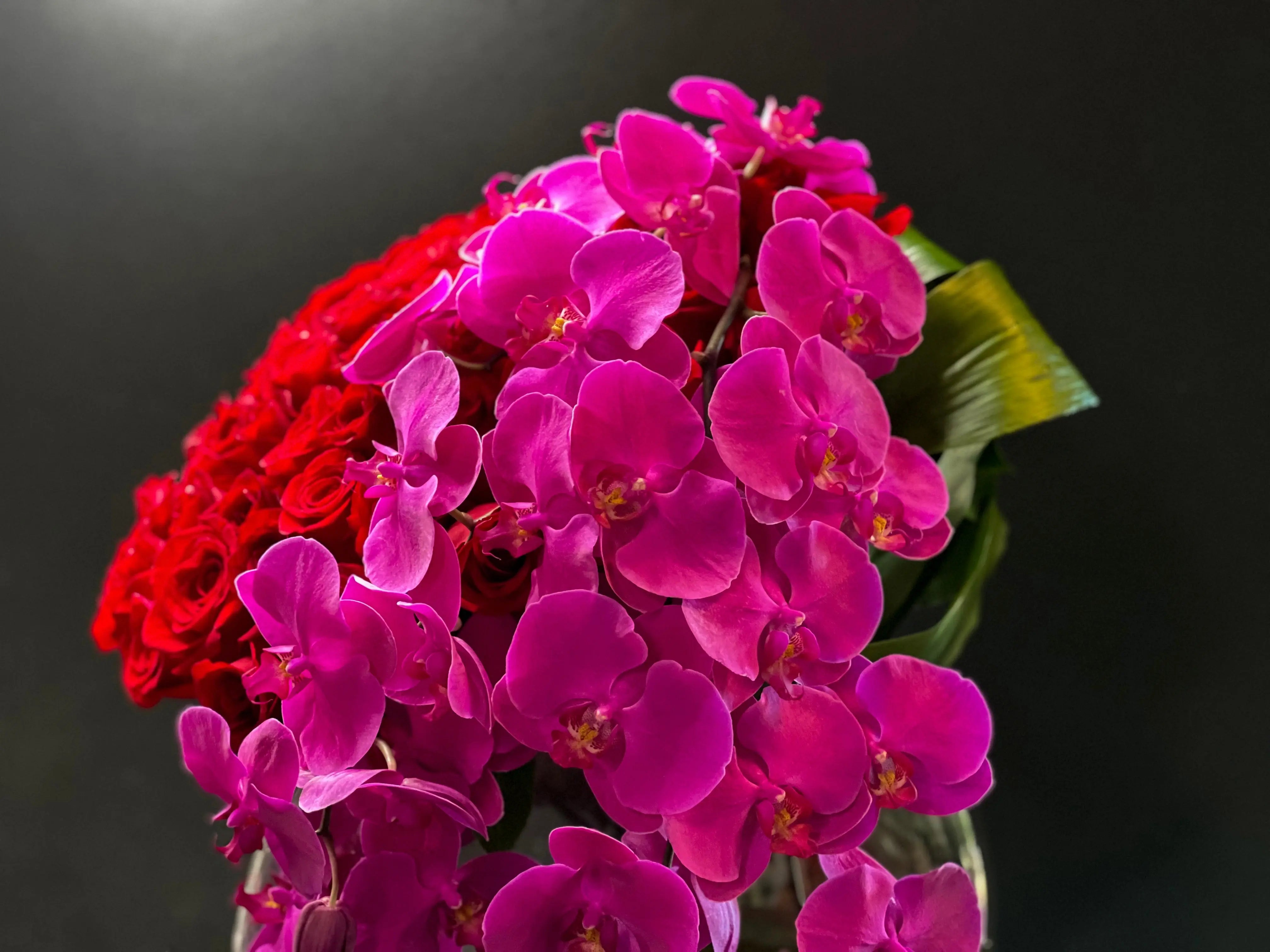 Love Waterfall | Luxury Roses and Orchids Miami buy online Luxury Flowers Miami