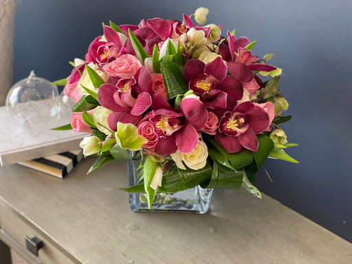 Orchids Beauty | Orchid Arrangement Miami buy online Luxury Flowers Miami