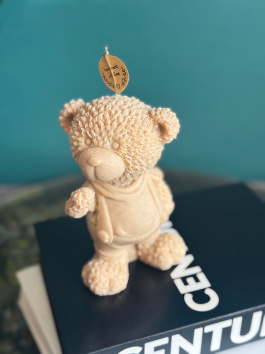 Scented large candle. Tatty Teddy  Candle, Unique large Candle.
