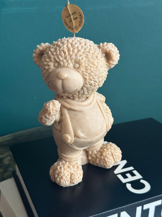 Scented large candle. Tatty Teddy  Candle, Unique large Candle.
