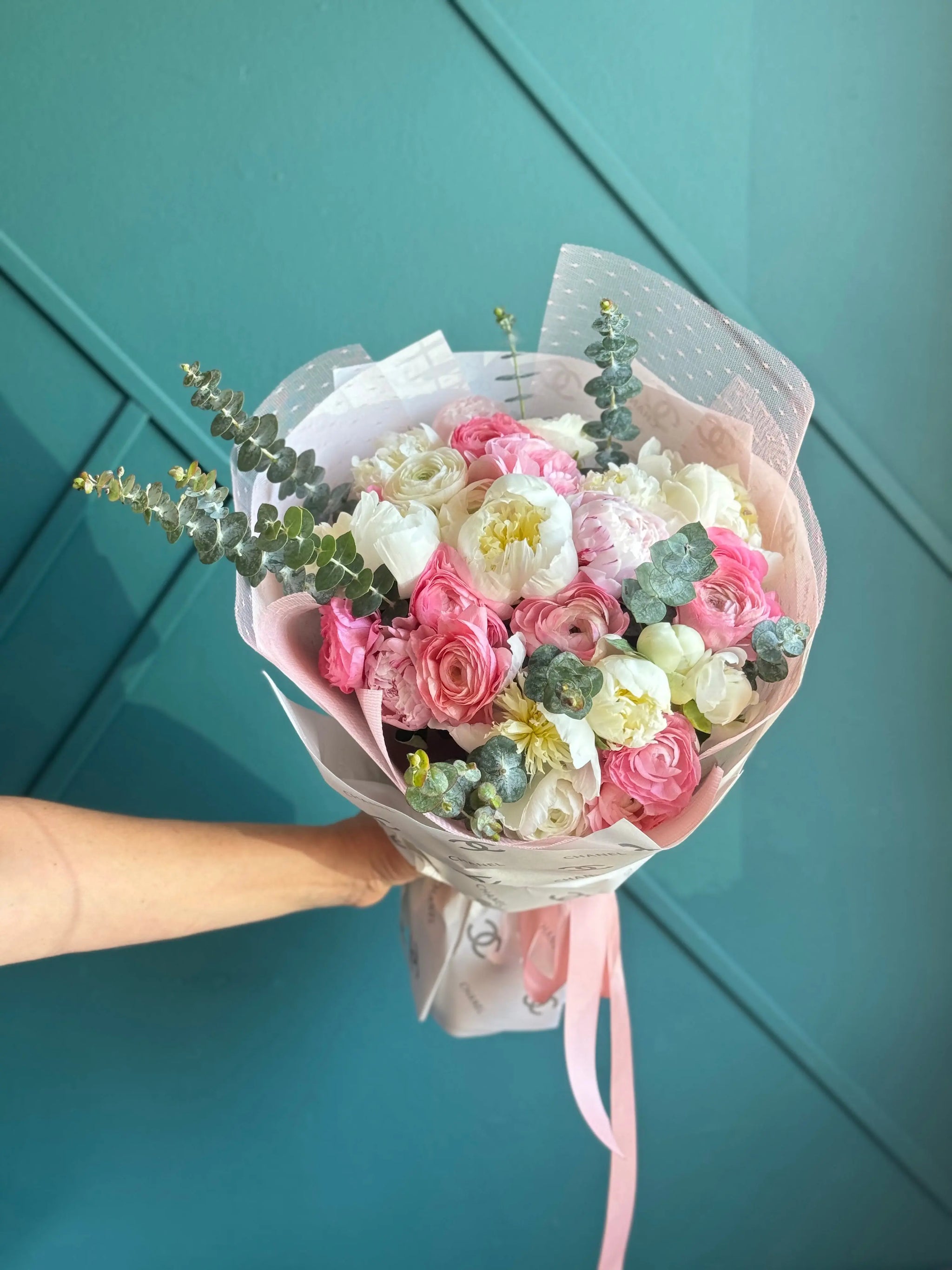soft floral arrangement miami