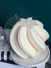Whipped Cream Sculptural Candle buy online Luxury Flowers Miami