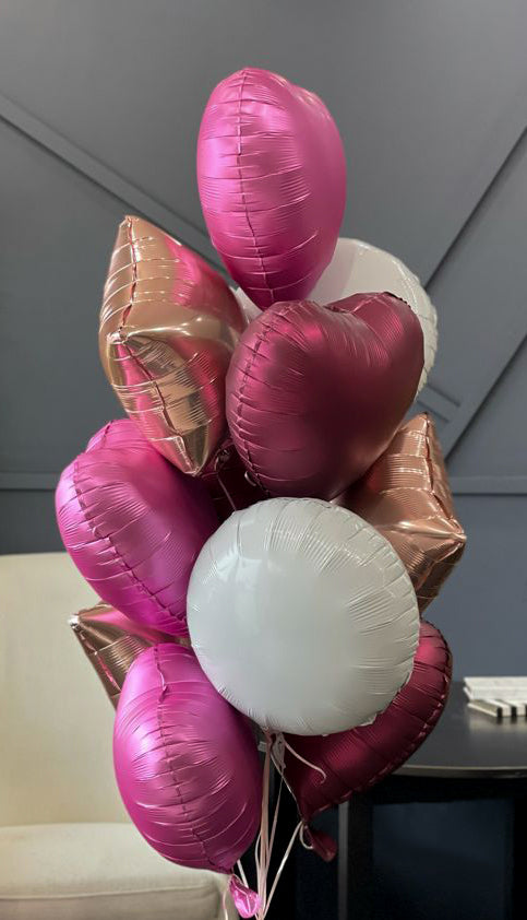 Luxury Flowers Miami balloon bouquet for birthday and event delivery