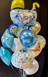 Luxury newborn balloon bouquet for Miami delivery