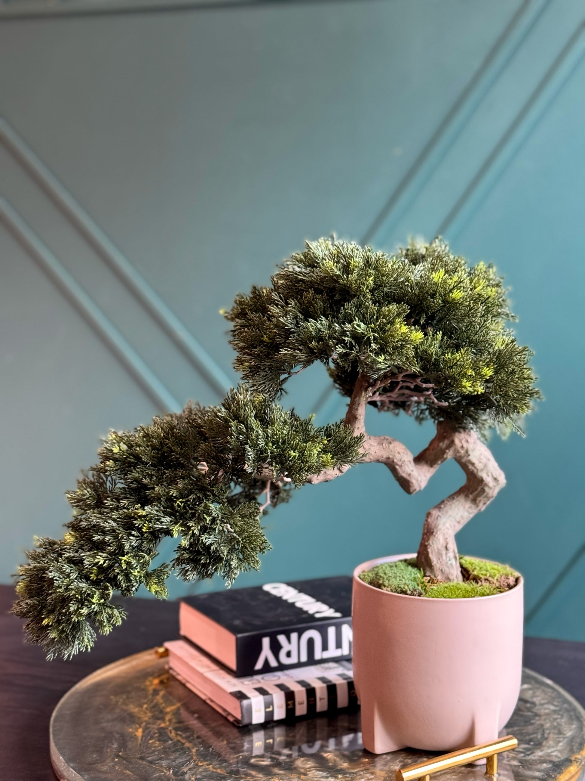 Premium artificial bonsai arrangement by Luxury Flowers Miami.