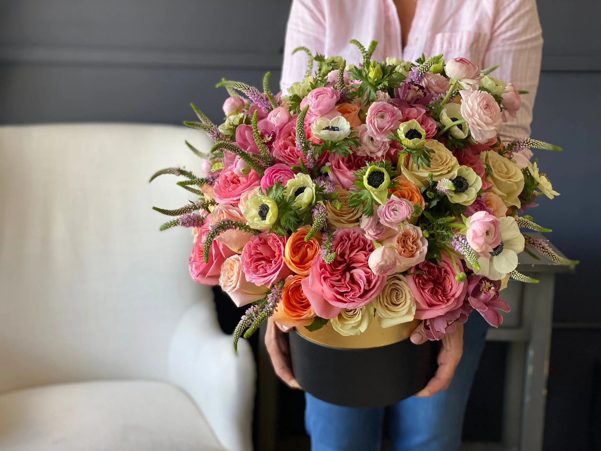 Premium seasonal flower arrangement for Miami flower delivery