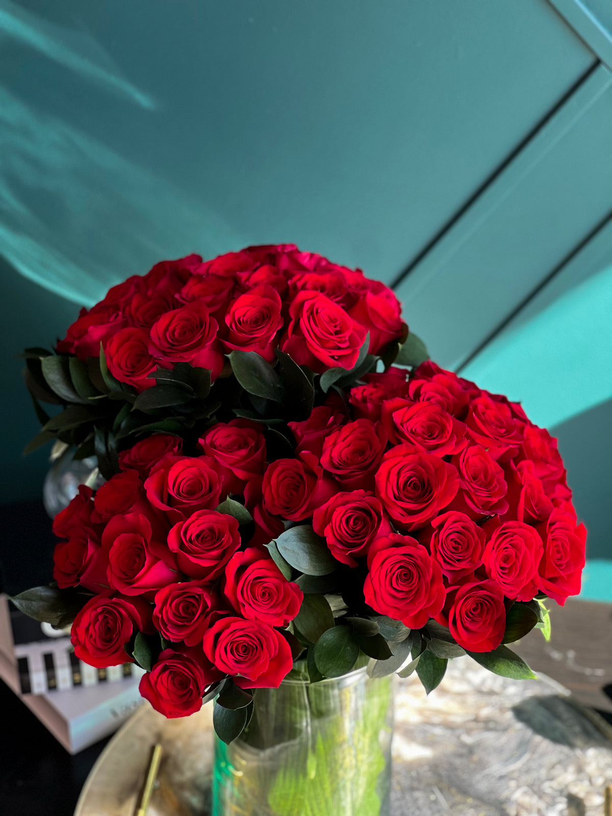 Red Passion luxury rose delivery by Luxury Flowers Miami