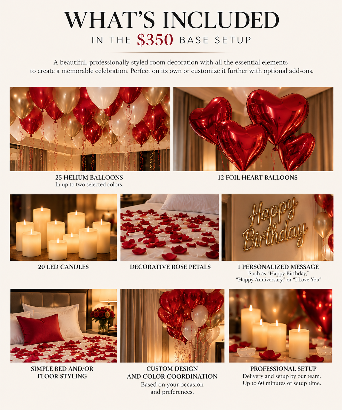 Custom Room Decoration Miami