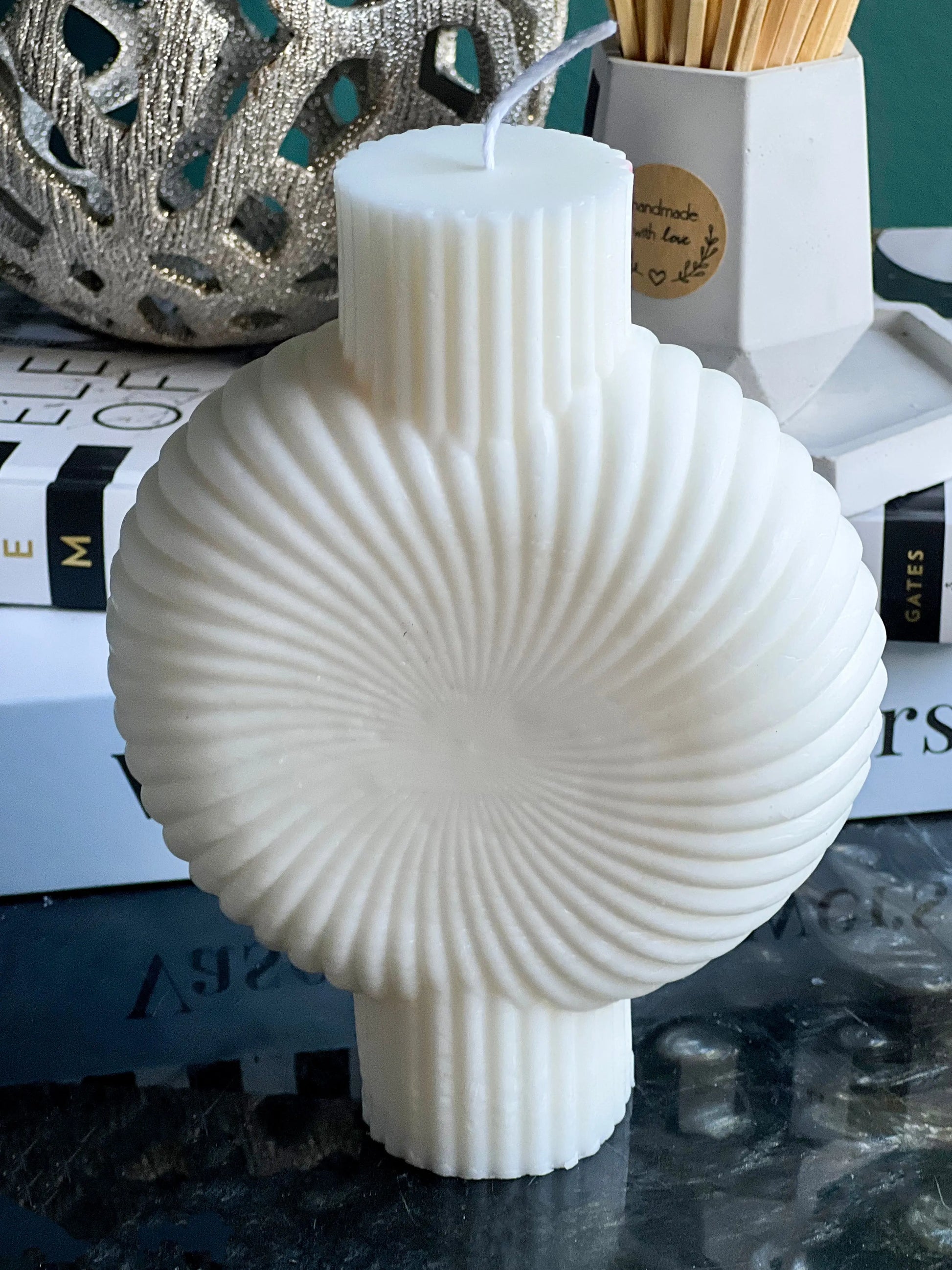 Shell Sculpture Candle