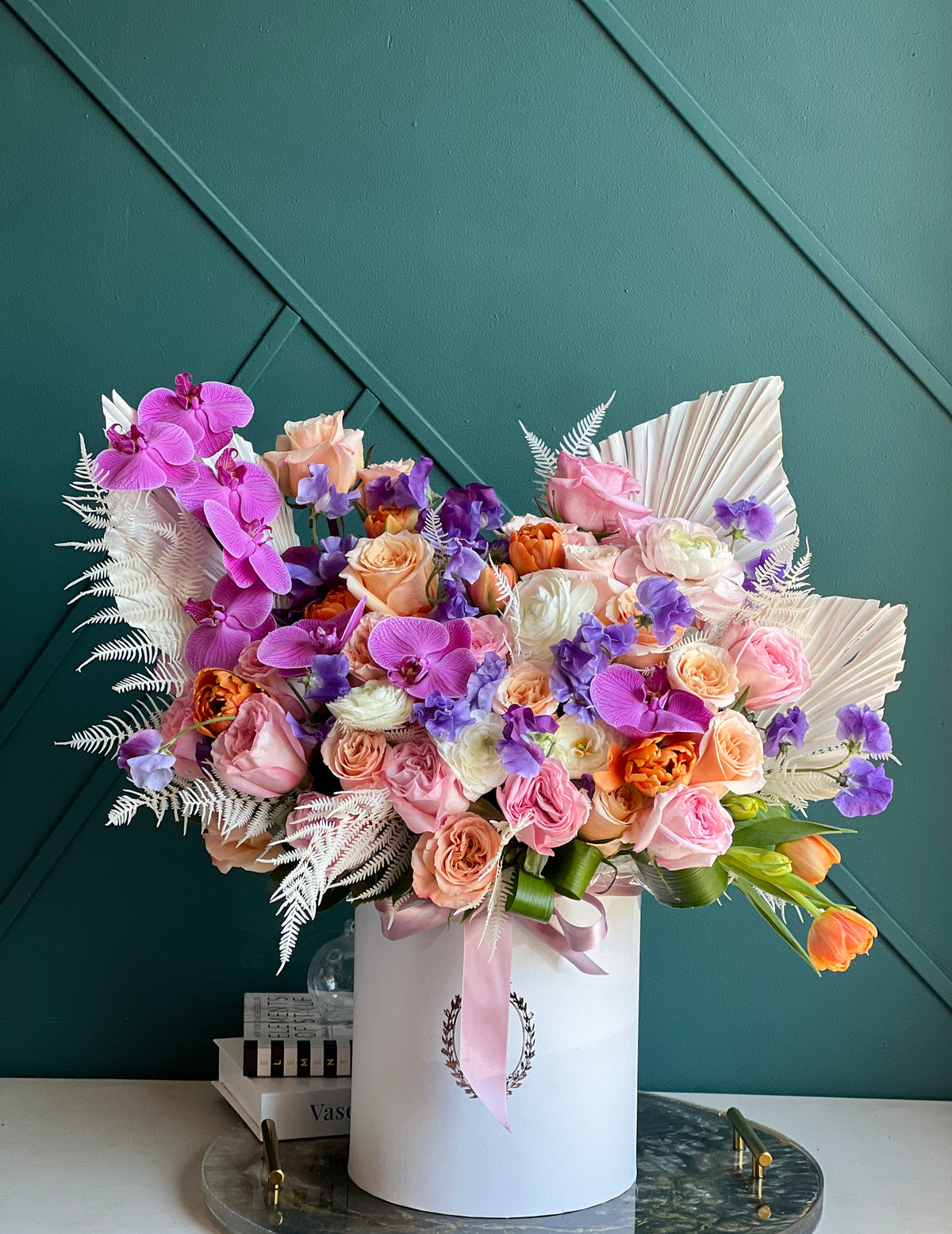 Vivid Garden premium designer flowers by Luxury Flowers Miami