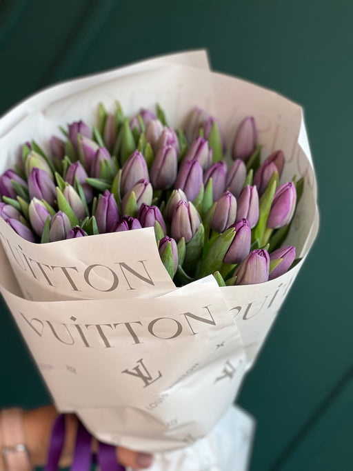 elegant purple flowers miami