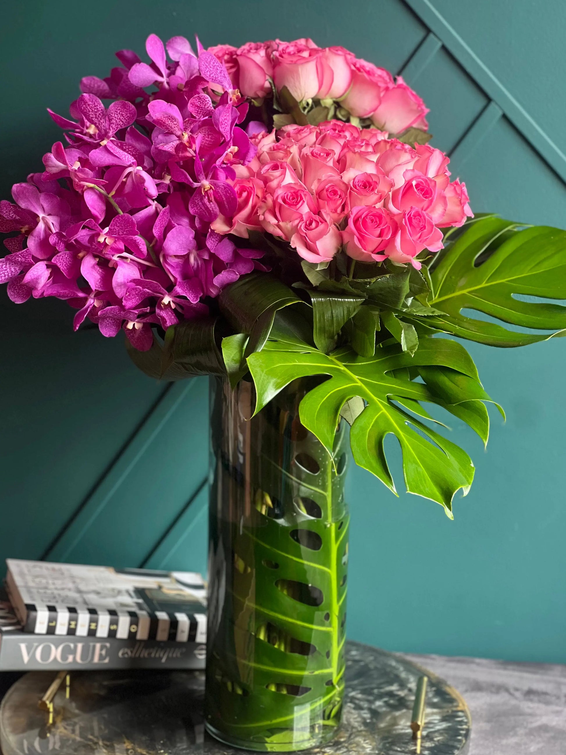 exotic luxury flower arrangement
