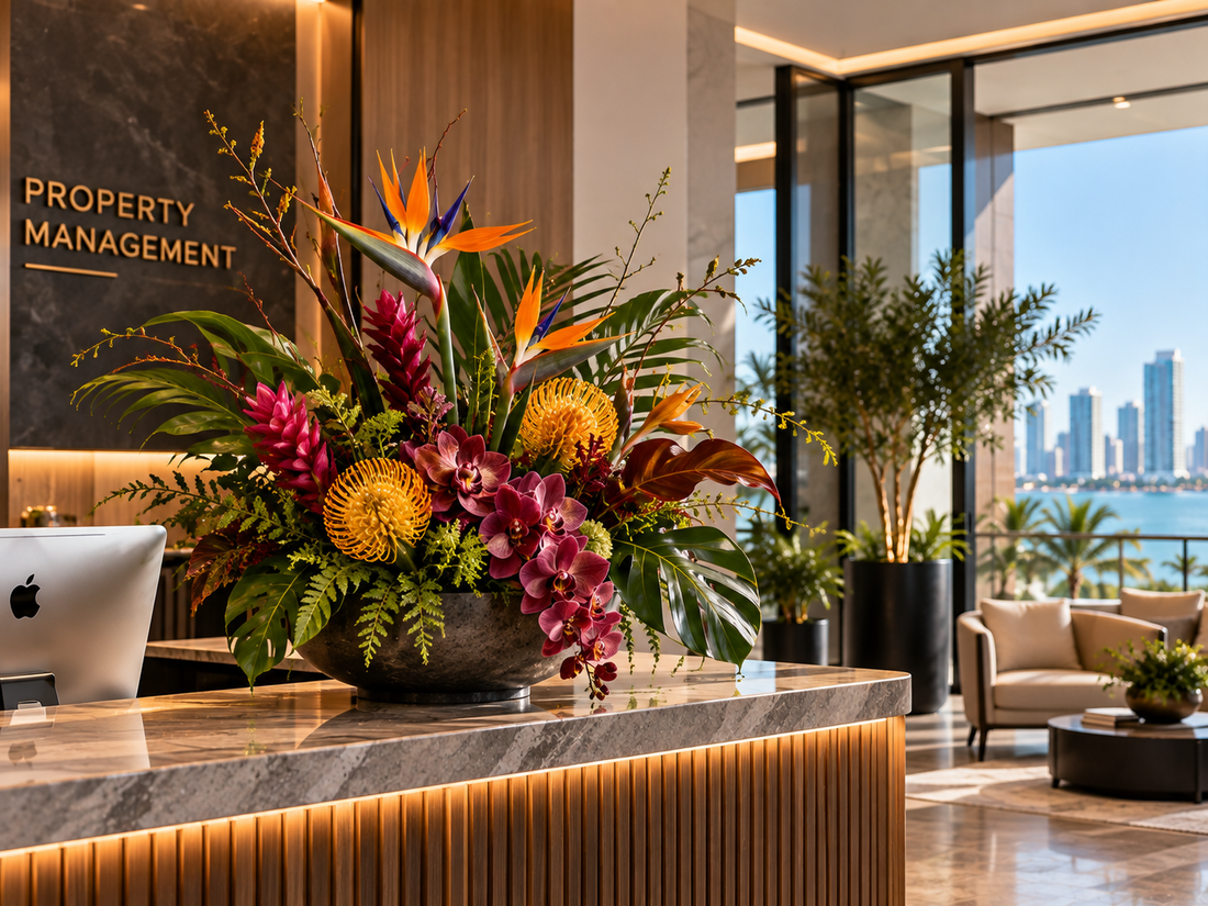flowers for residence Miami Beach 