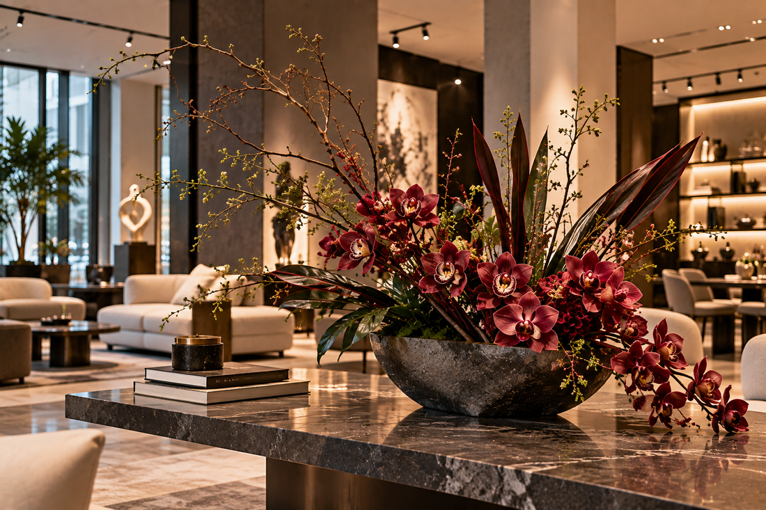 flowers for showroom Miami