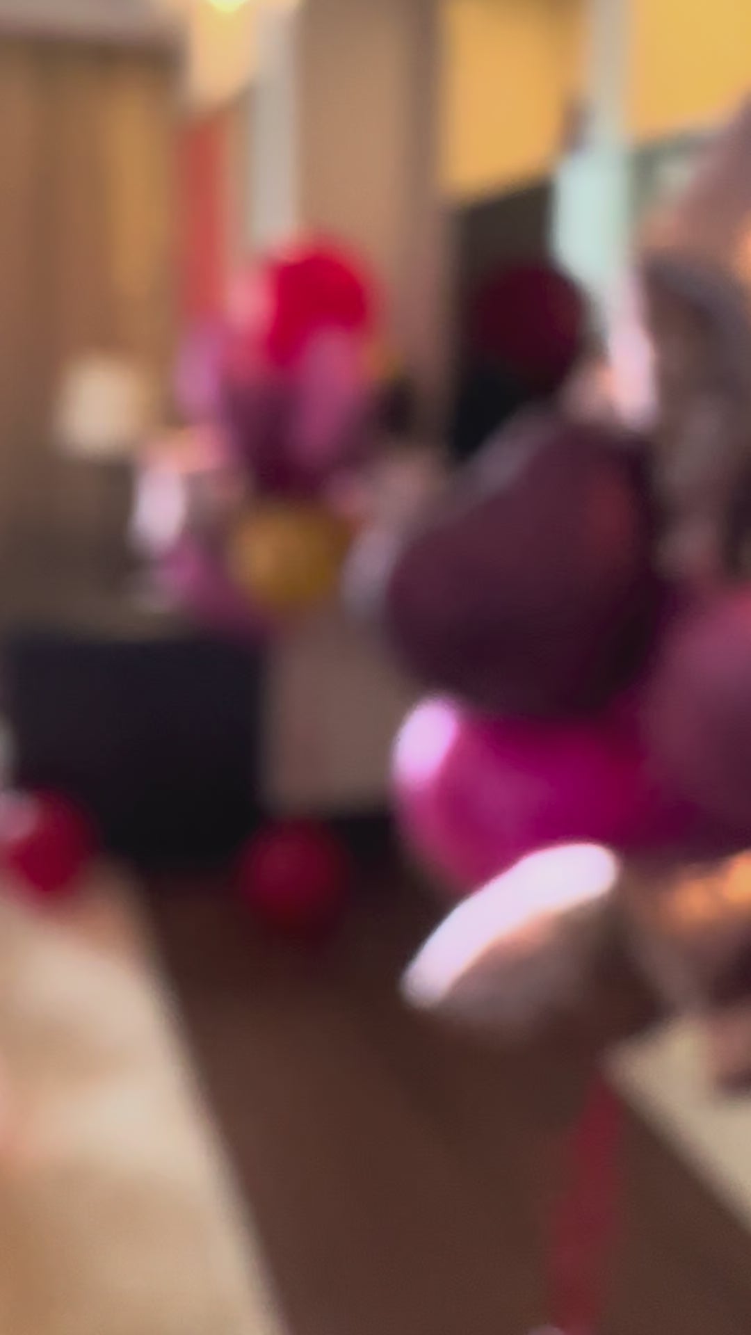 Load video: Luxury Birthday Balloon Room Setup